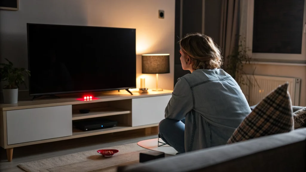 tv ne s'allume plus