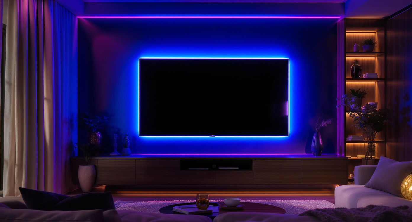 Ruban LED TV : comment installer un éclairage derrière sa télévision ?