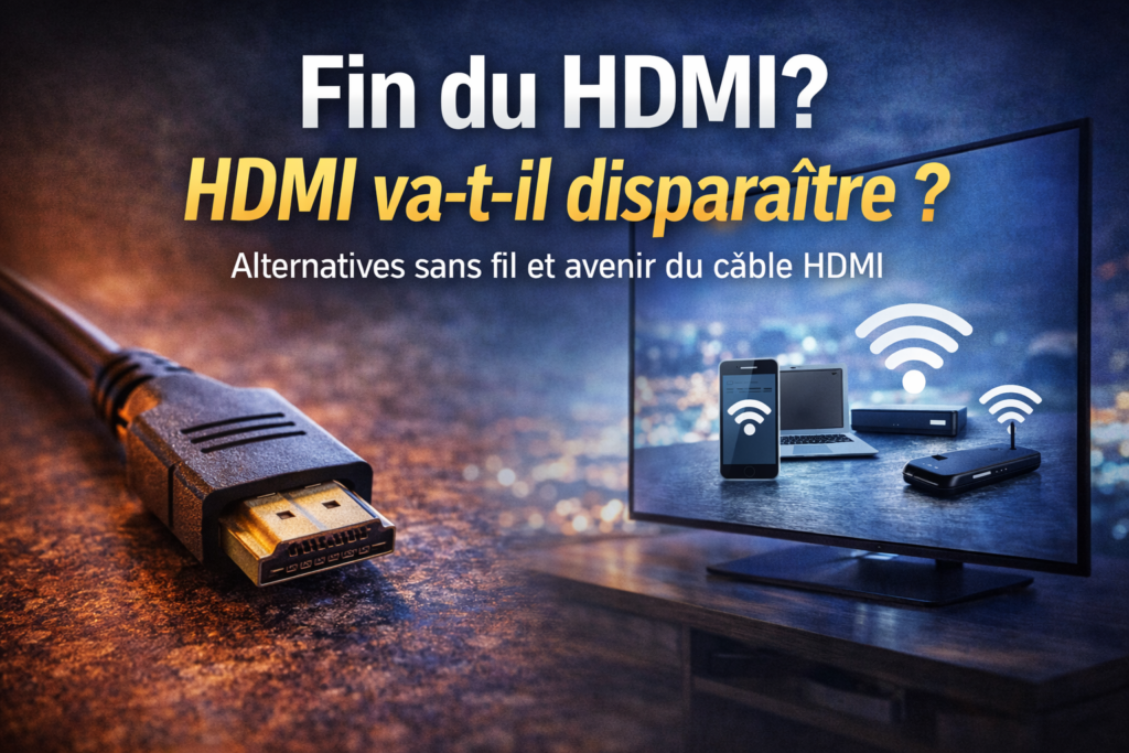 HDMI va-t-il disparaître ? Alternatives sans fil et avenir du câble HDMI